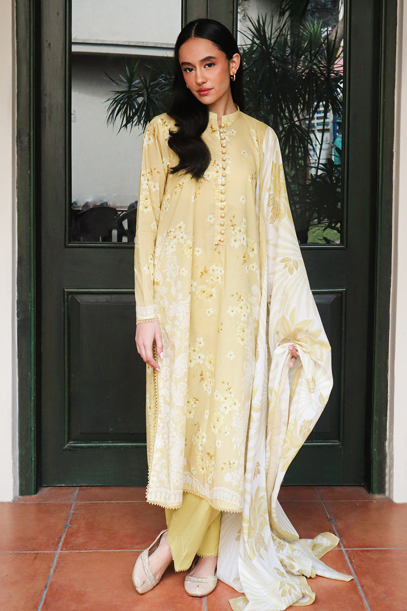 Cross Stitch | Printed Lawn | GARLAND MIST