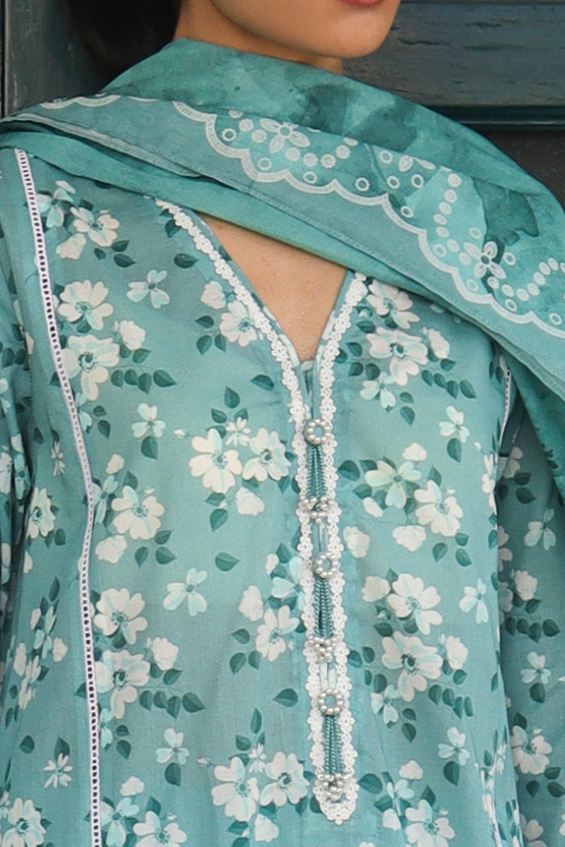 Cross Stitch | Printed Lawn | BLUE CHARM