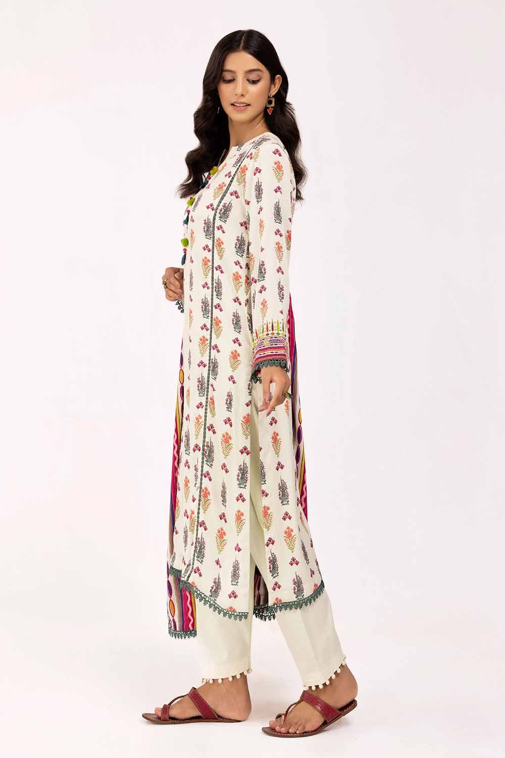 Gul Ahmed | Winter Collection 24 | Cotail Suit CV-42001