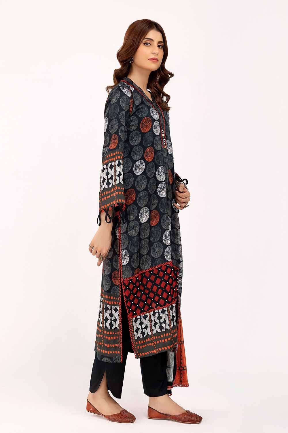 Gul Ahmed | Winter Collection 24 | Cotail Suit CV-42006