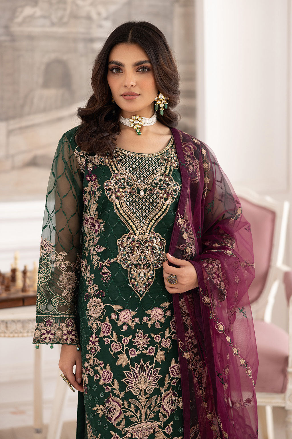 Ramsha | Dastoor Collection | P-208