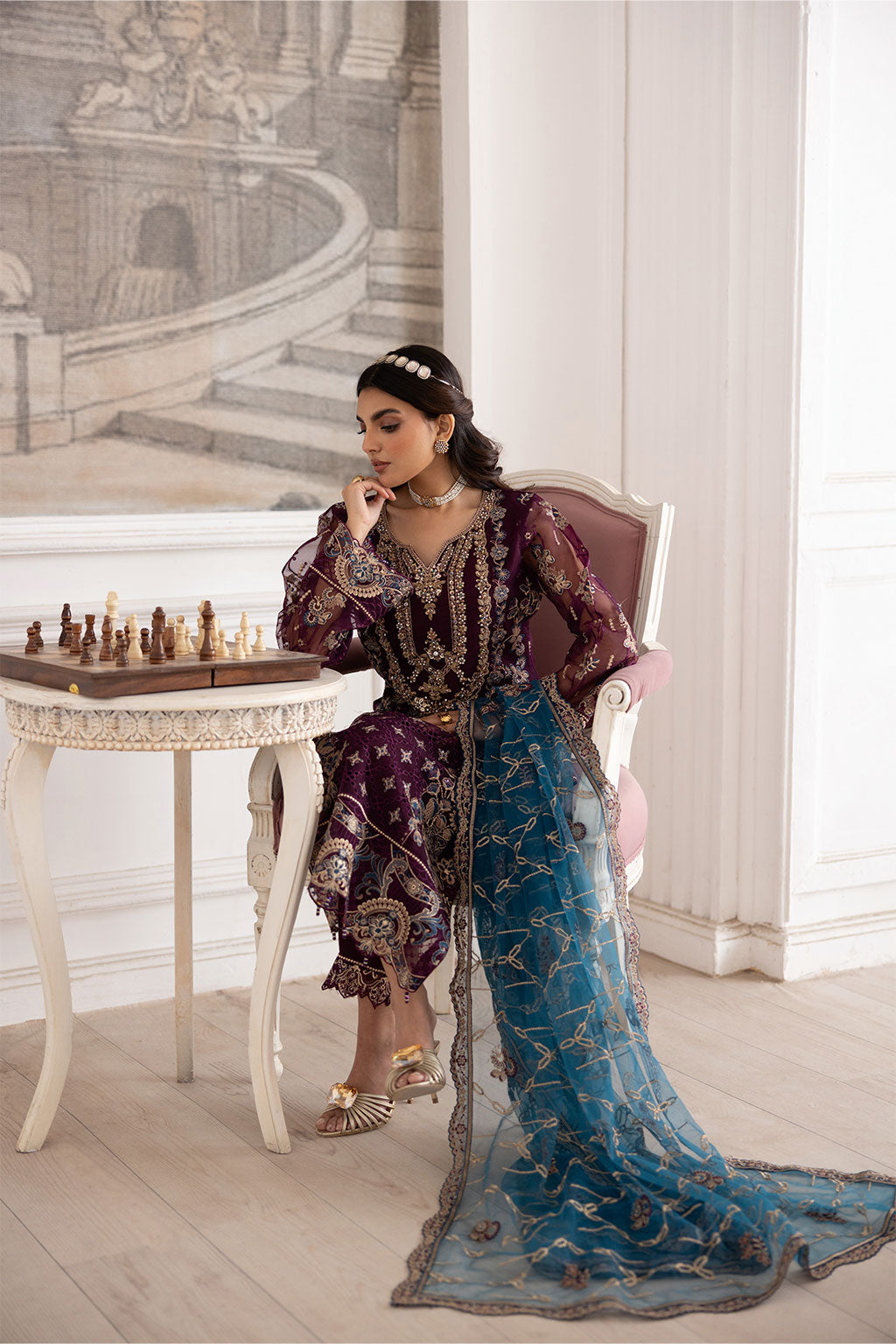 Ramsha | Dastoor Collection | P-210