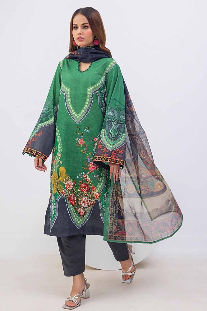 Gul Ahmed | Winter Collection 24 | Net Dupatta WRF-32011