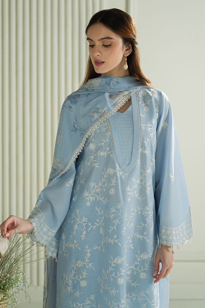 Mahnur | Twilight Luxury Lawn 25 | LAVENDER BLUE