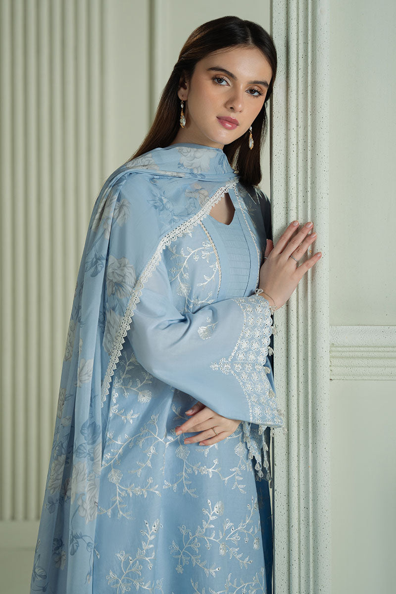 Mahnur | Twilight Luxury Lawn 25 | LAVENDER BLUE