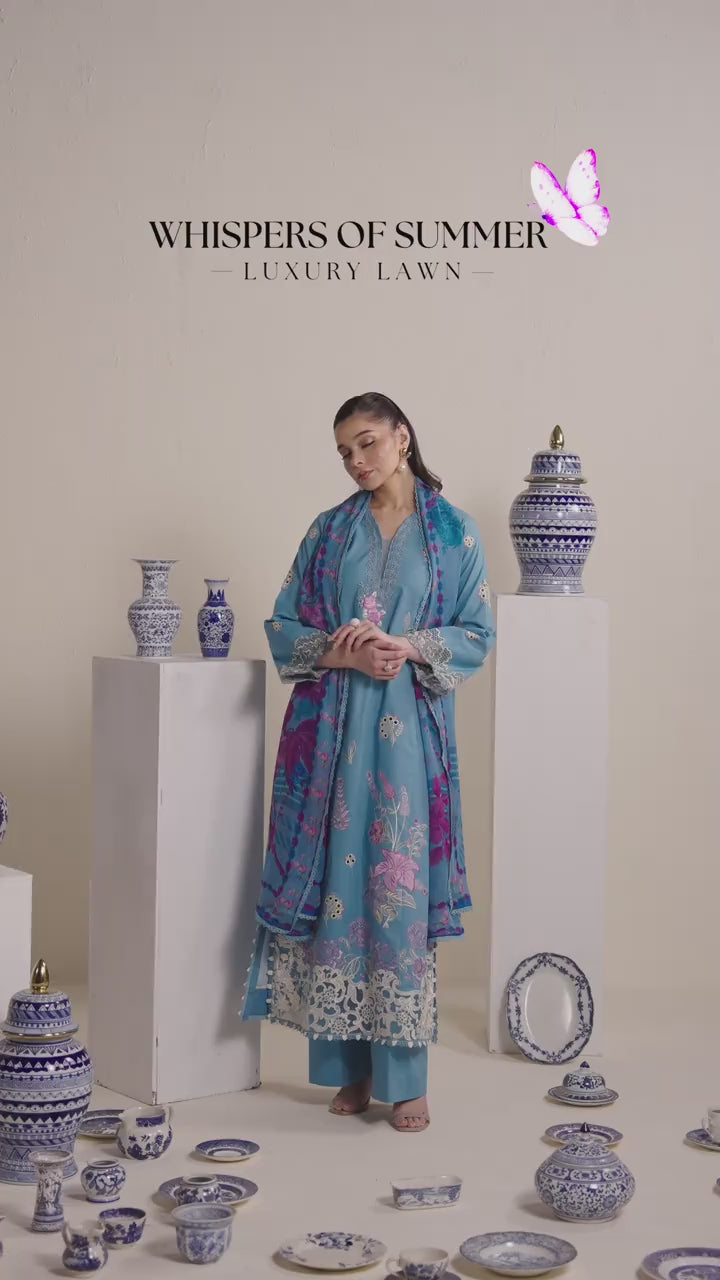Neeshay | Whispers of Summer Luxury Lawn | SKYLA