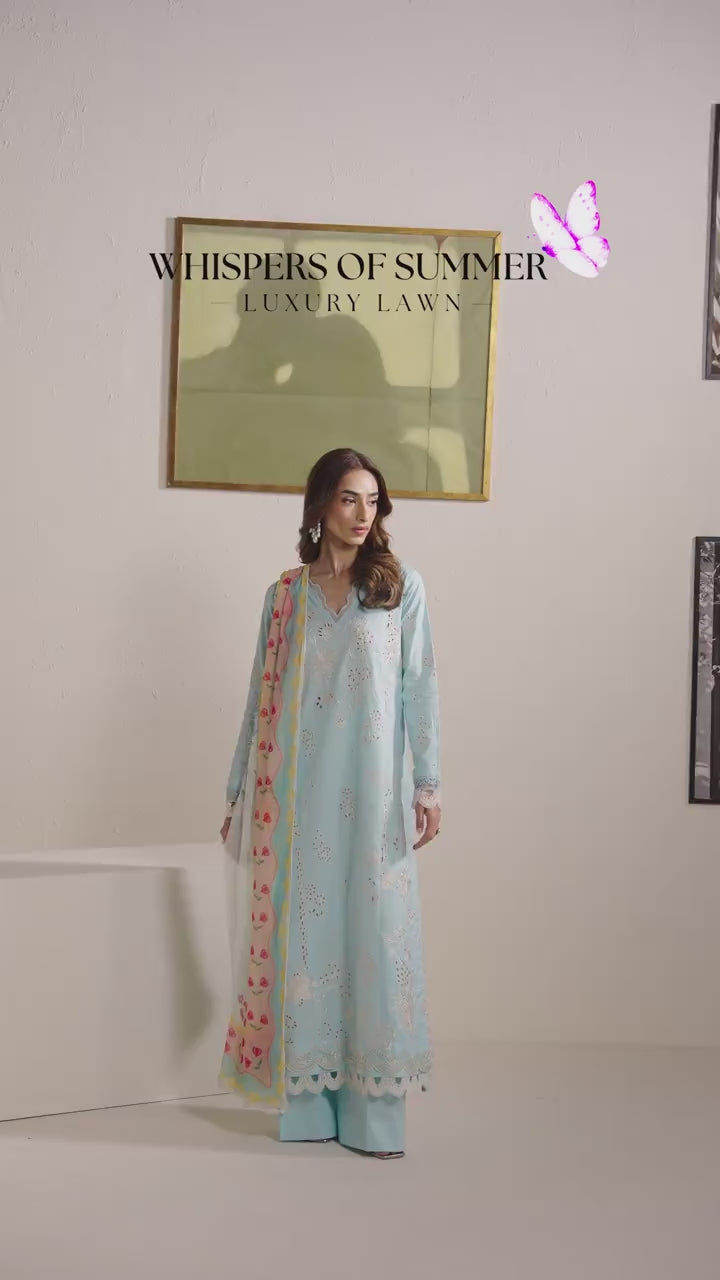 Neeshay | Whispers of Summer Luxury Lawn | SYLVIA