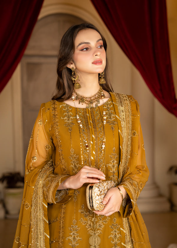 Strawberry | Rimjhim Chiffon Collection | FLS-RJ-009