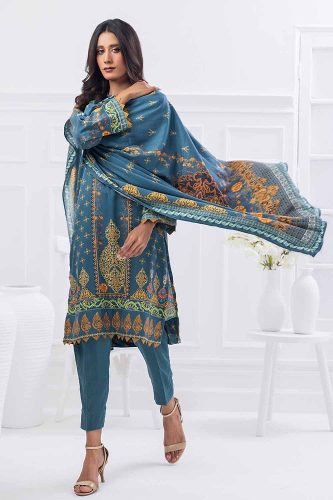 Gul Ahmed | Winter Collection 24 | Suit WNS-32179 A
