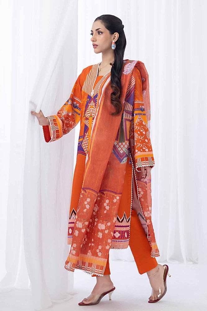 Gul Ahmed | Winter Collection 24 | Zari Stripe Dupatta WRF-32010
