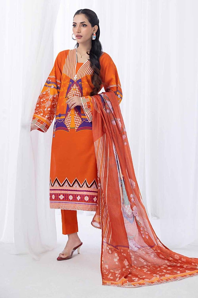 Gul Ahmed | Winter Collection 24 | Zari Stripe Dupatta WRF-32010