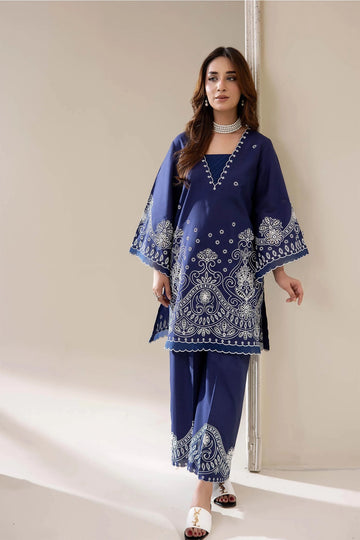 Adans Libas | Embrodiered Co Ord Sets | 4062