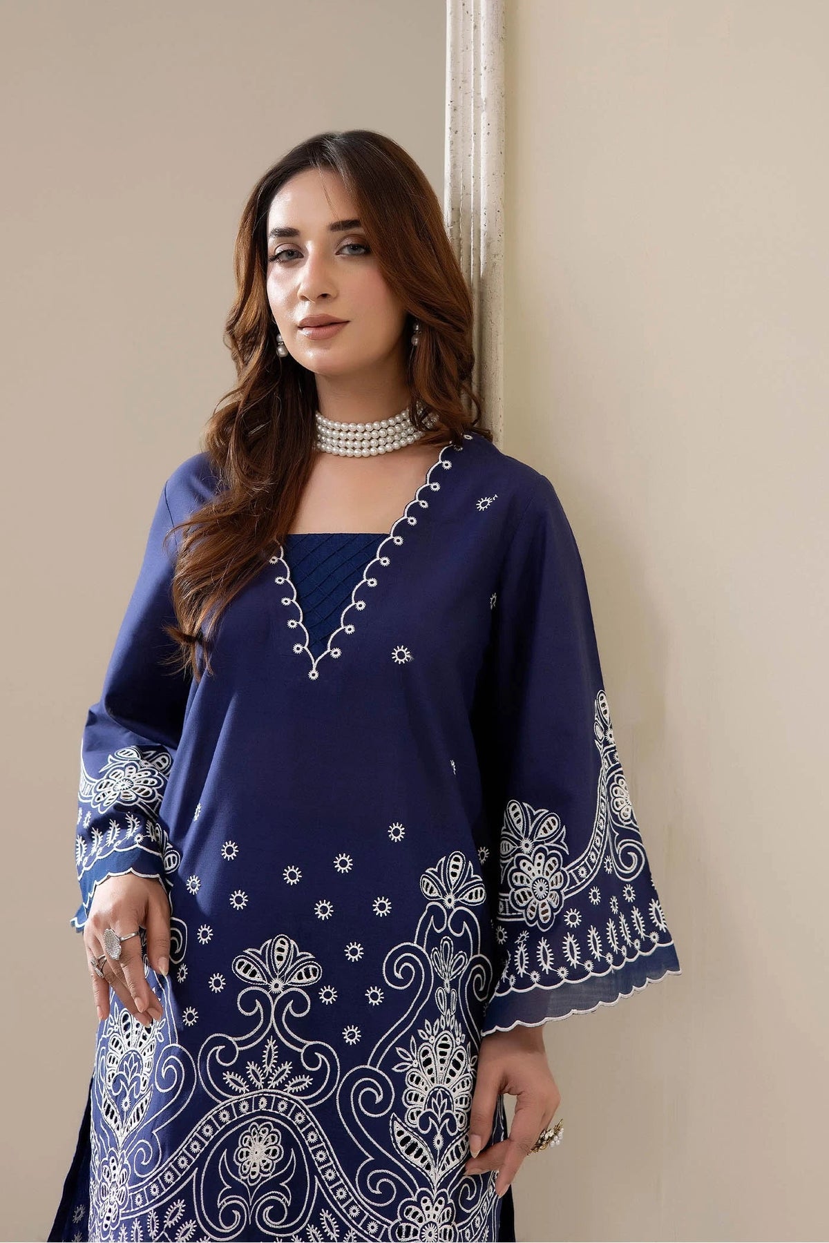 Adans Libas | Embrodiered Co Ord Sets | 4062