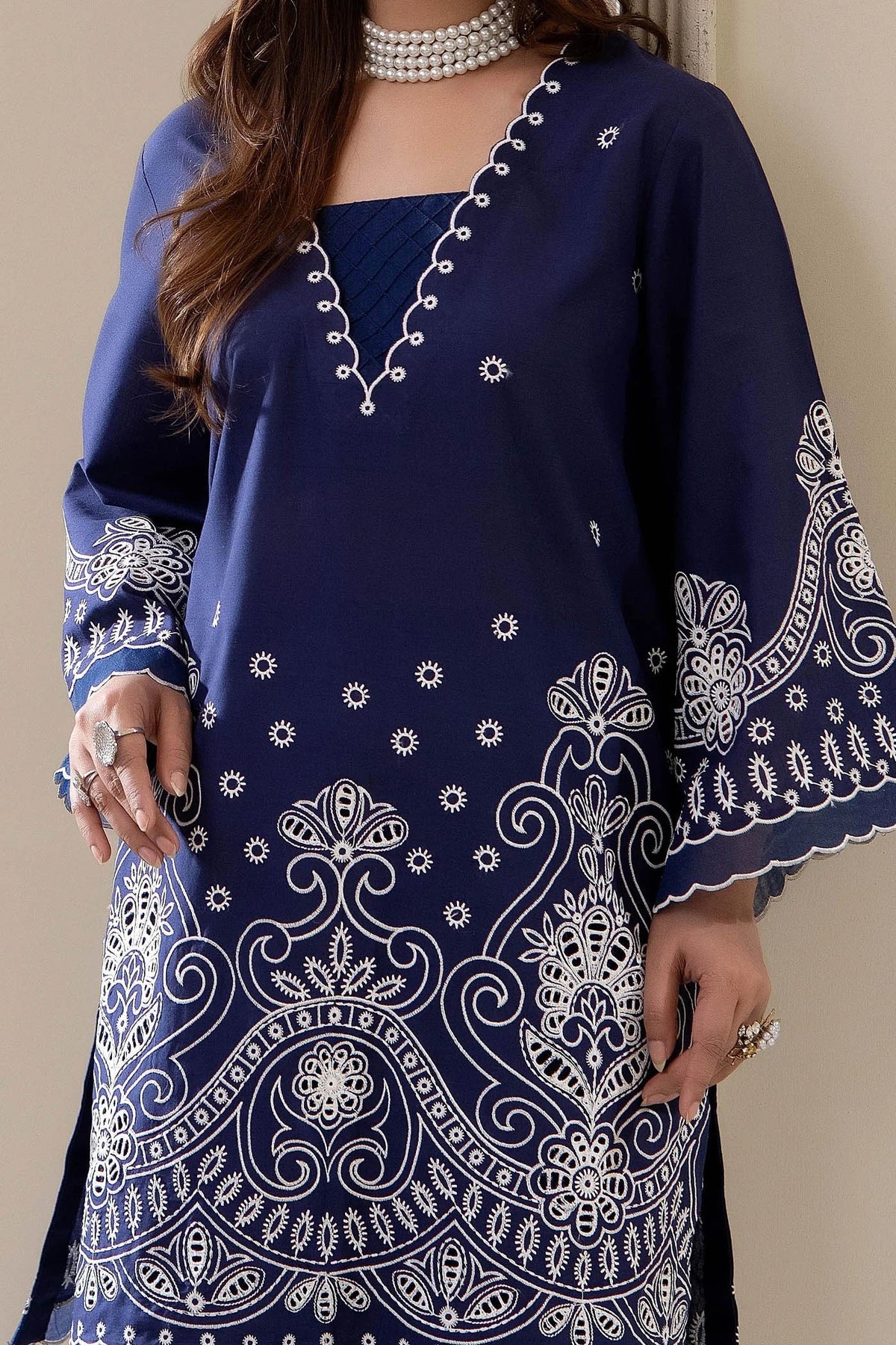Adans Libas | Embrodiered Co Ord Sets | 4062