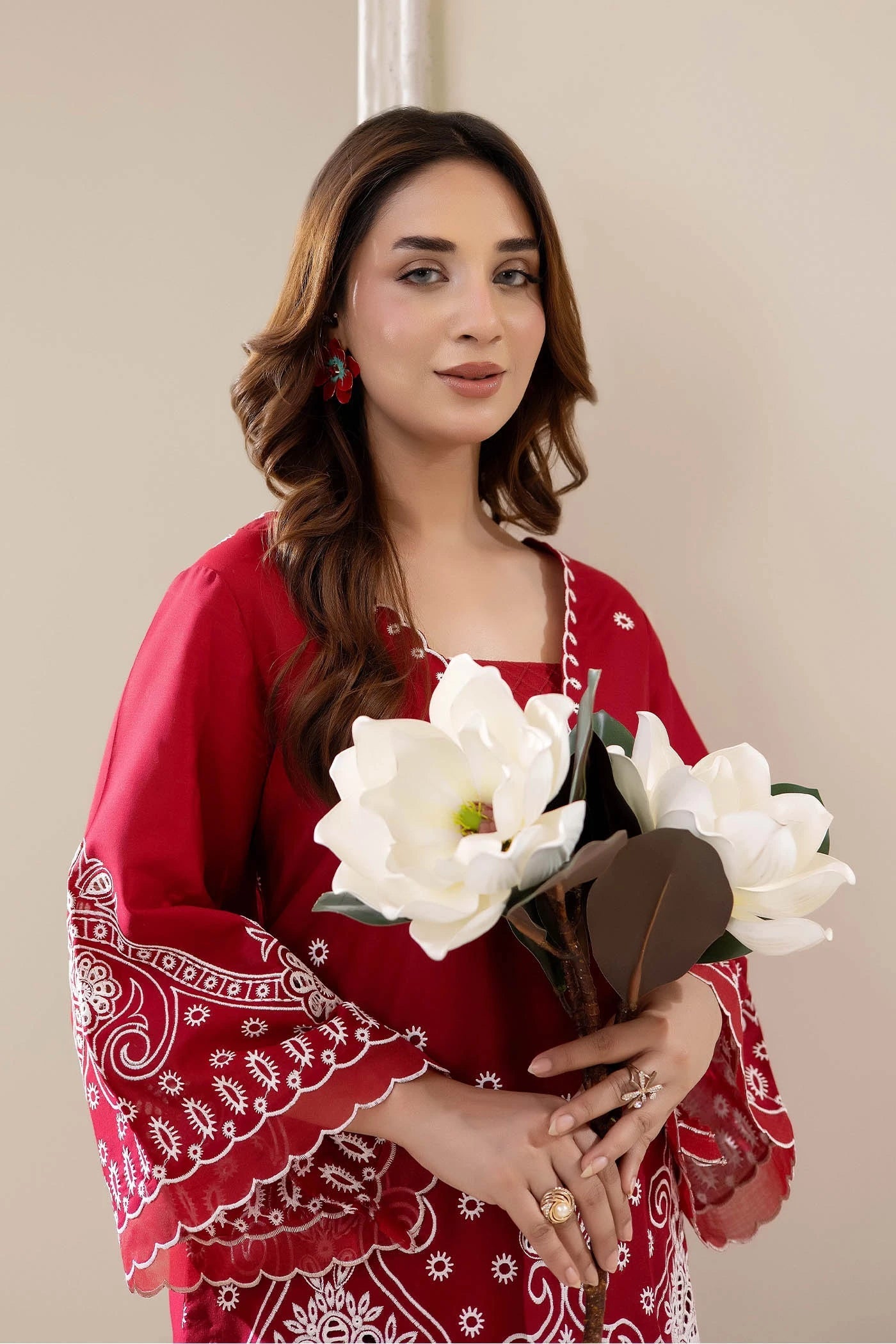 Adans Libas | Embrodiered Co Ord Sets | 4067