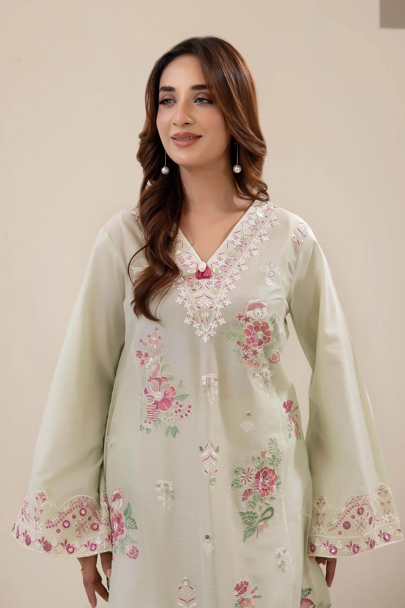 Adans Libas | Embrodiered Co Ord Sets | 4068