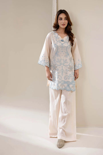 Adans Libas | Embrodiered Co Ord Sets | 4069