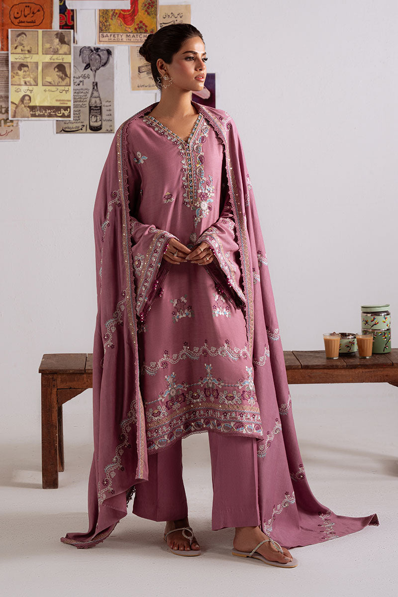 Cross Stitch | Khaddar Linen 25 | PETAL DUST