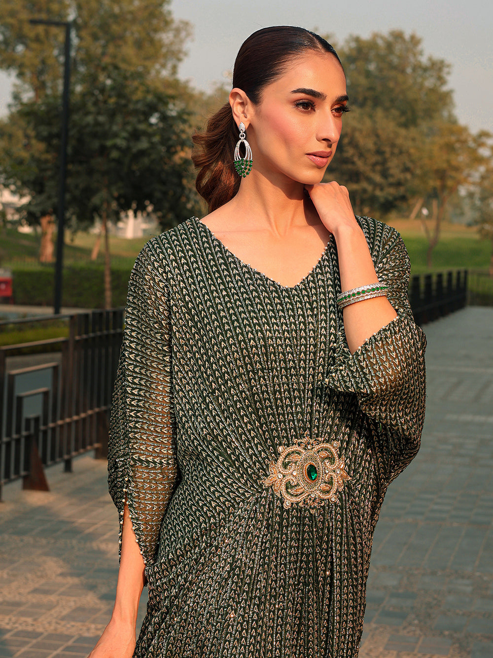 Ain | Raya Luxury Formals |AN-108 JADE