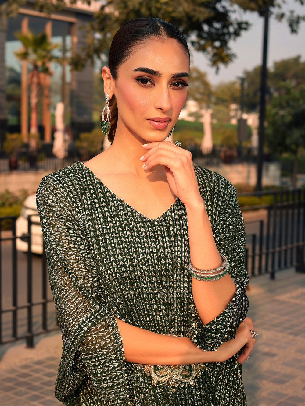 Ain | Raya Luxury Formals |AN-108 JADE