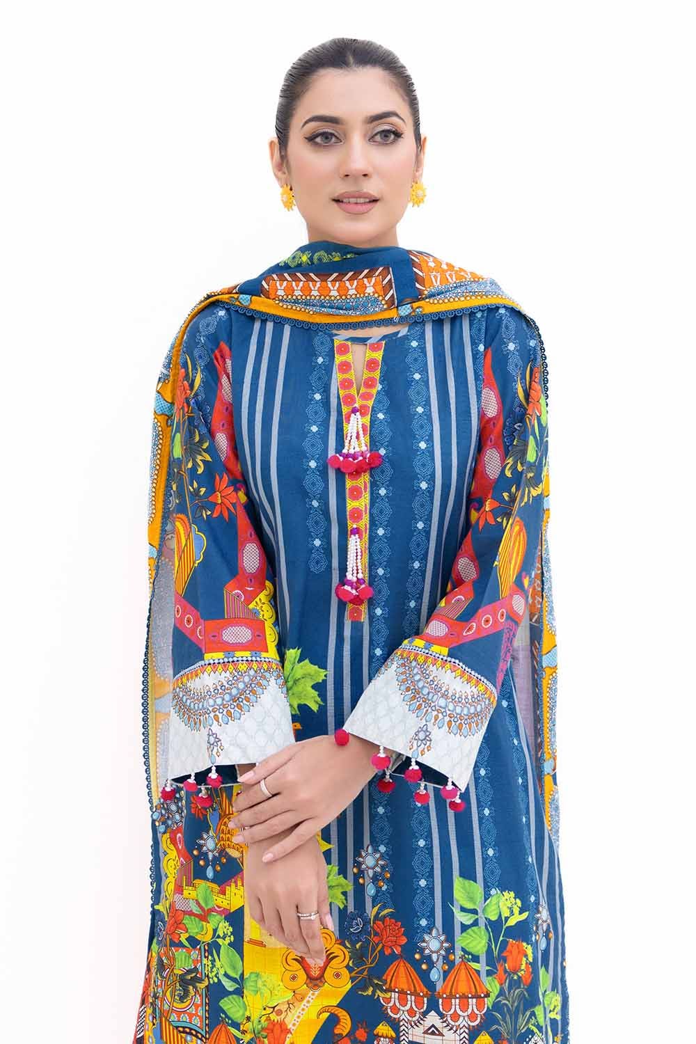 Gul Ahmed | Winter Collection 24 | Thick Khaddar Suit K-42006 T