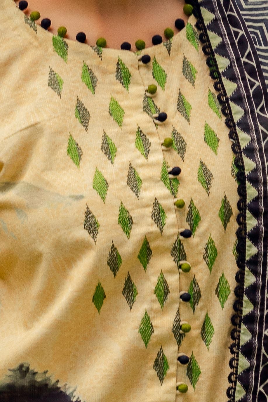 Gul Ahmed | Winter Collection 24 | Khaddar Dupatta K-42013 T