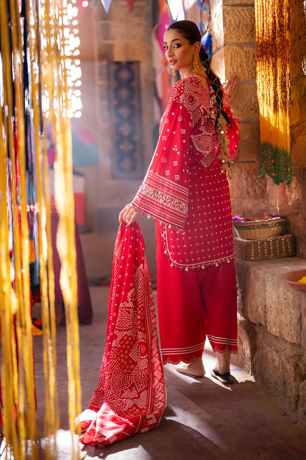 Gul Ahmed | Chunri Lawn 25 | CL-52176 A