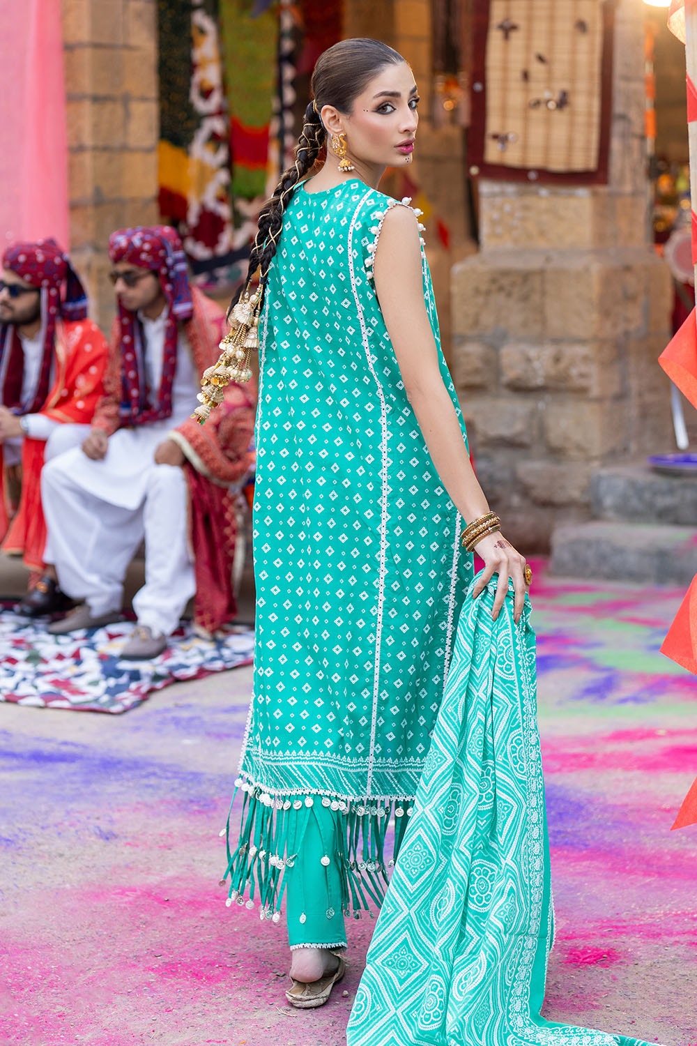 Gul Ahmed | Chunri Lawn 25 | CL-52178 A