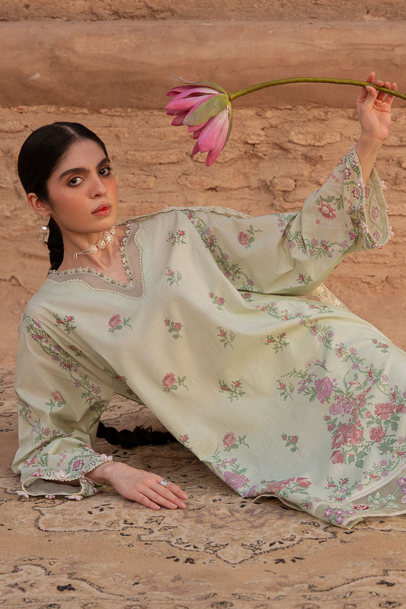 Cross Stitch | Eid Lawn Edit 25 | CITRINE AURA