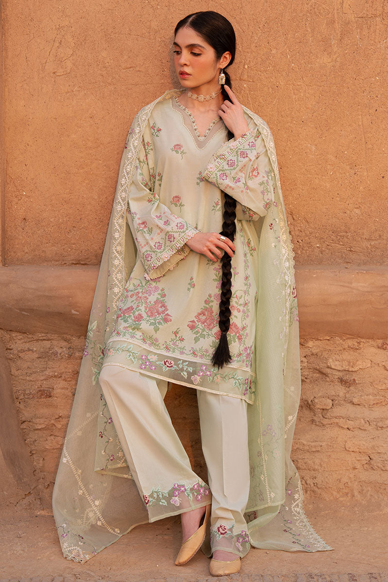 Cross Stitch | Eid Lawn Edit 25 | CITRINE AURA
