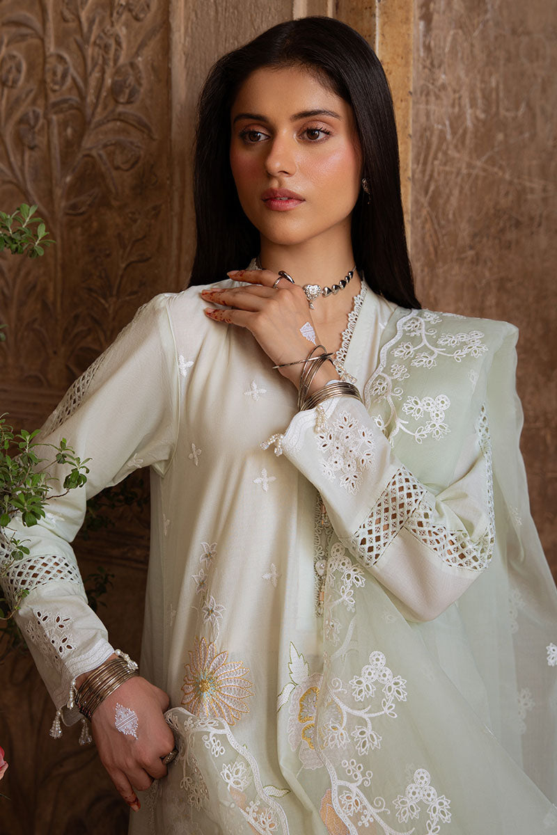 Cross Stitch | Eid Lawn Edit 25 | AQUA SERENITY