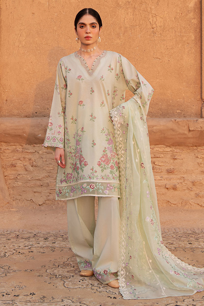 Cross Stitch | Eid Lawn Edit 25 | CITRINE AURA