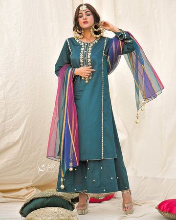 Zar | Formals Wear | Teal