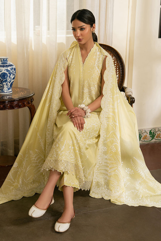 Cross Stitch | Emb Lawn Mahiri 26 | MELLOW GREEN