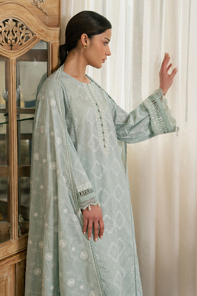 Cross Stitch | Emb Lawn Mahiri 26 | SAGE REVERIE