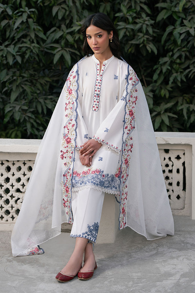 Cross Stitch | Emb Lawn Mahiri 26 | DEW WHISPER