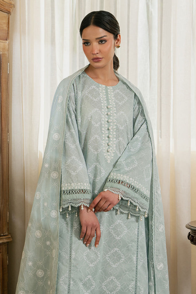 Cross Stitch | Emb Lawn Mahiri 26 | SAGE REVERIE