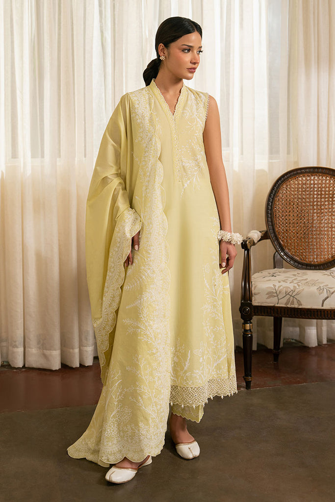 Cross Stitch | Emb Lawn Mahiri 26 | MELLOW GREEN