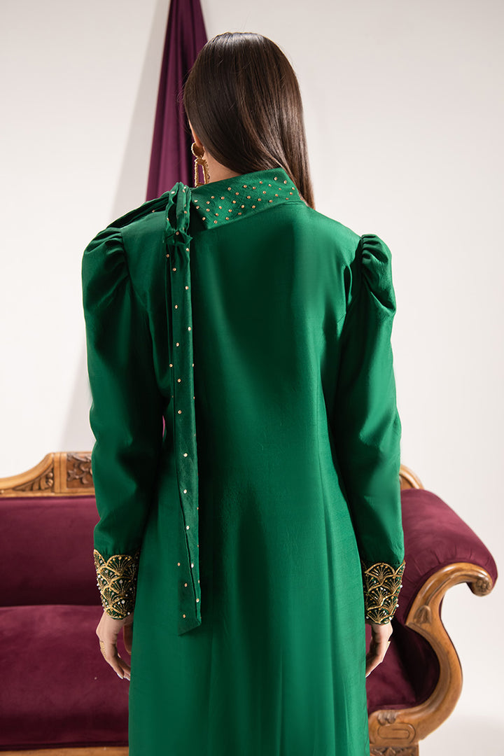 Maria Osama Khan | Tiffany Formals | Emerald