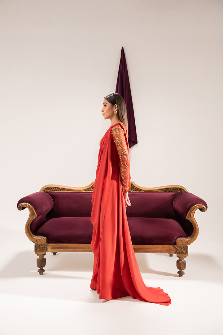Maria Osama Khan | Tiffany Formals | Carnelian