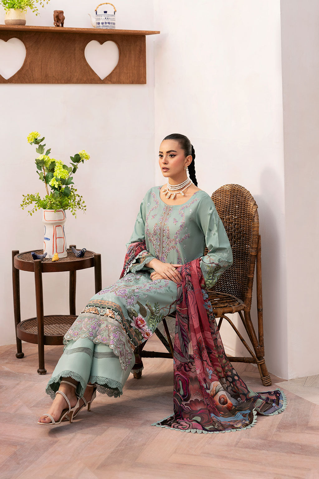 Ramsha | Mashaal Luxury Lawn | L-1410