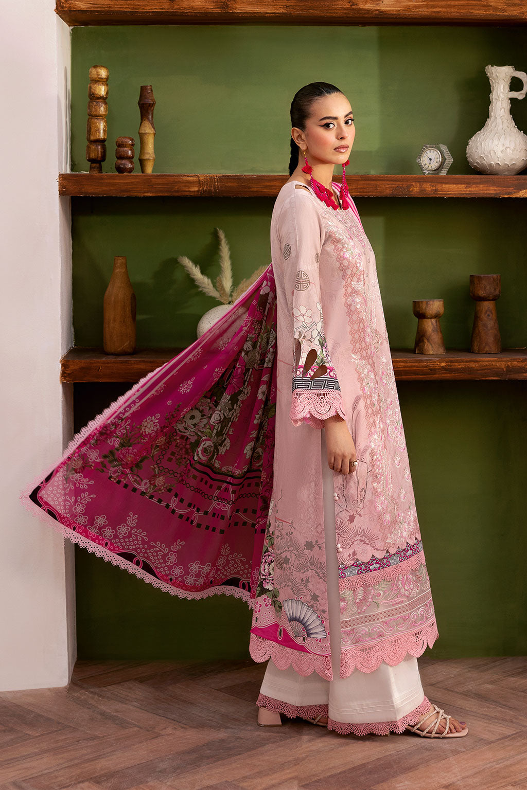 Ramsha | Mashaal Luxury Lawn | L-1407