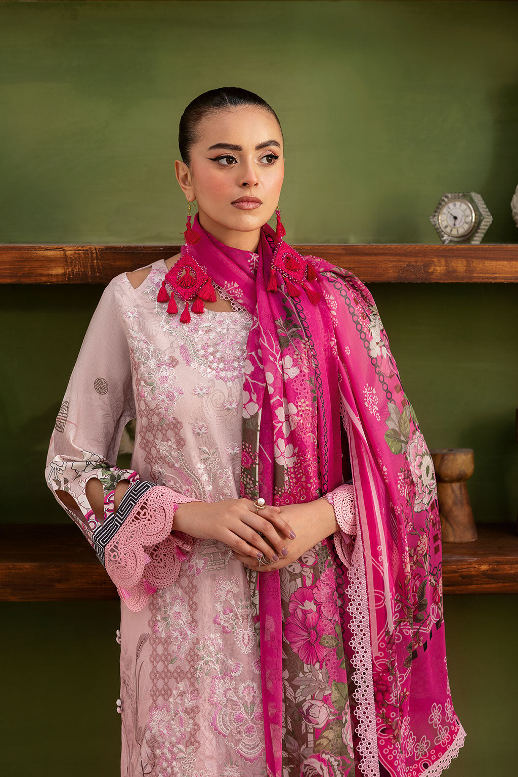 Ramsha | Mashaal Luxury Lawn | L-1407