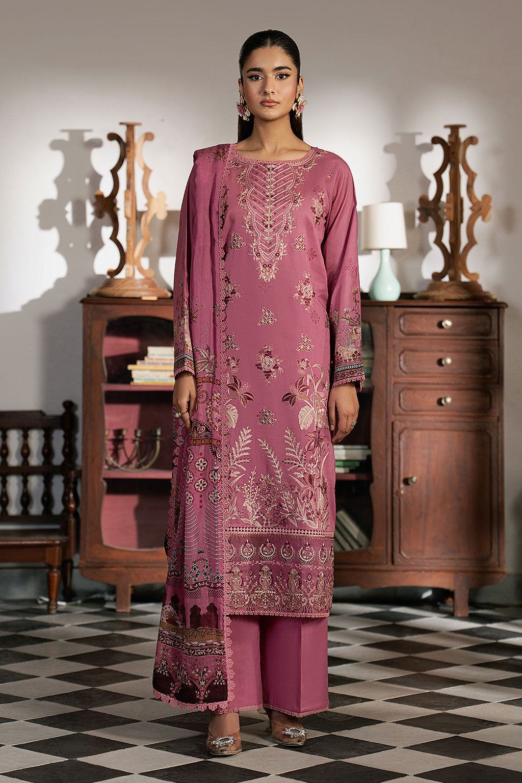 Ramsha | Mashal Luxury Lawn | L-1602