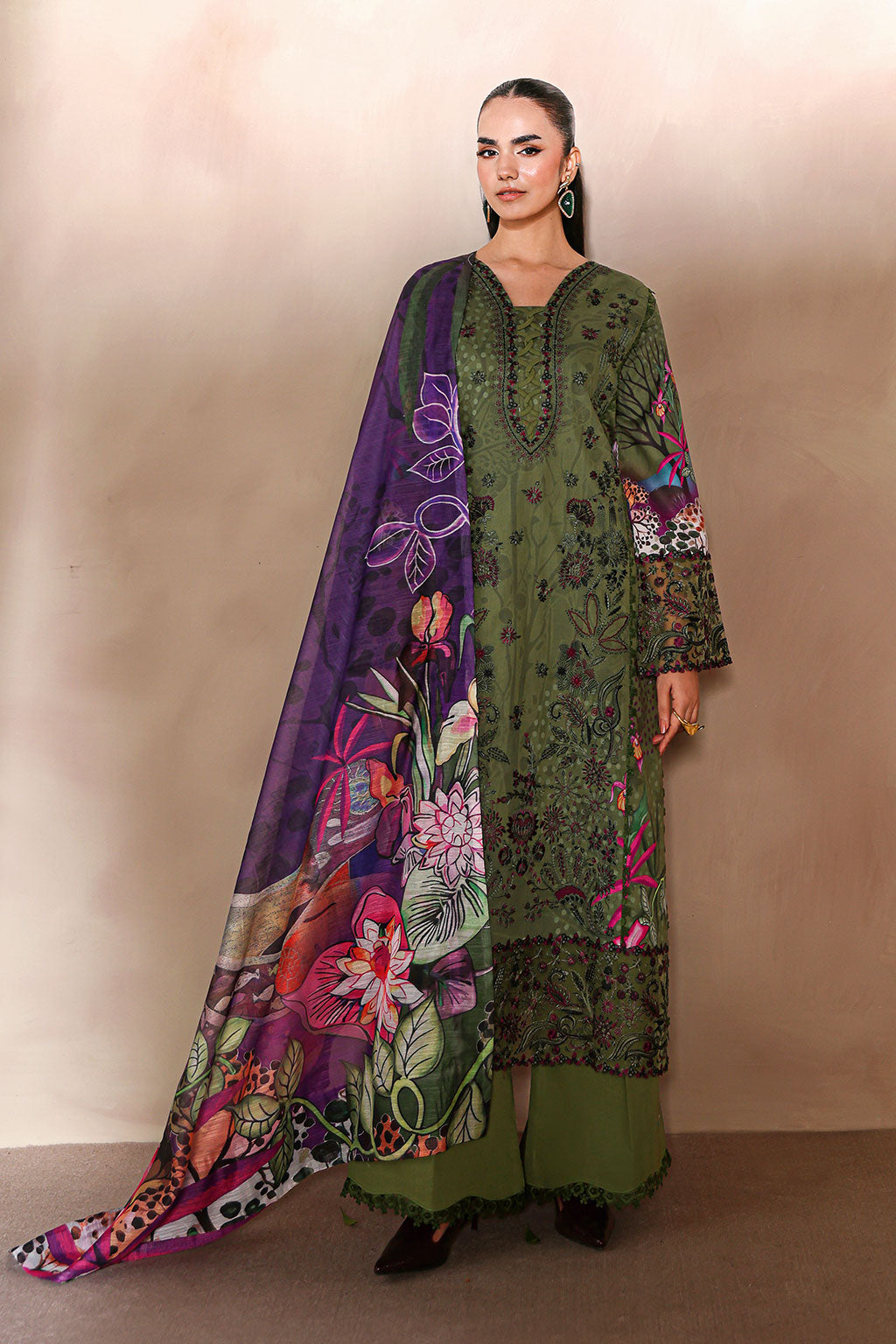 Ramsha | Mashaal Luxury Lawn | L-1512