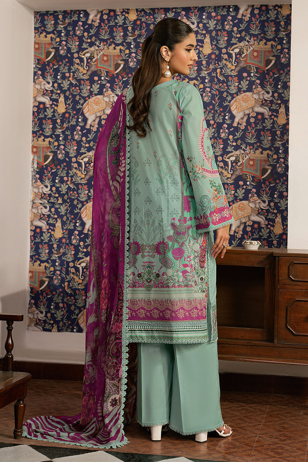 Ramsha | Mashal Luxury Lawn | L-1609