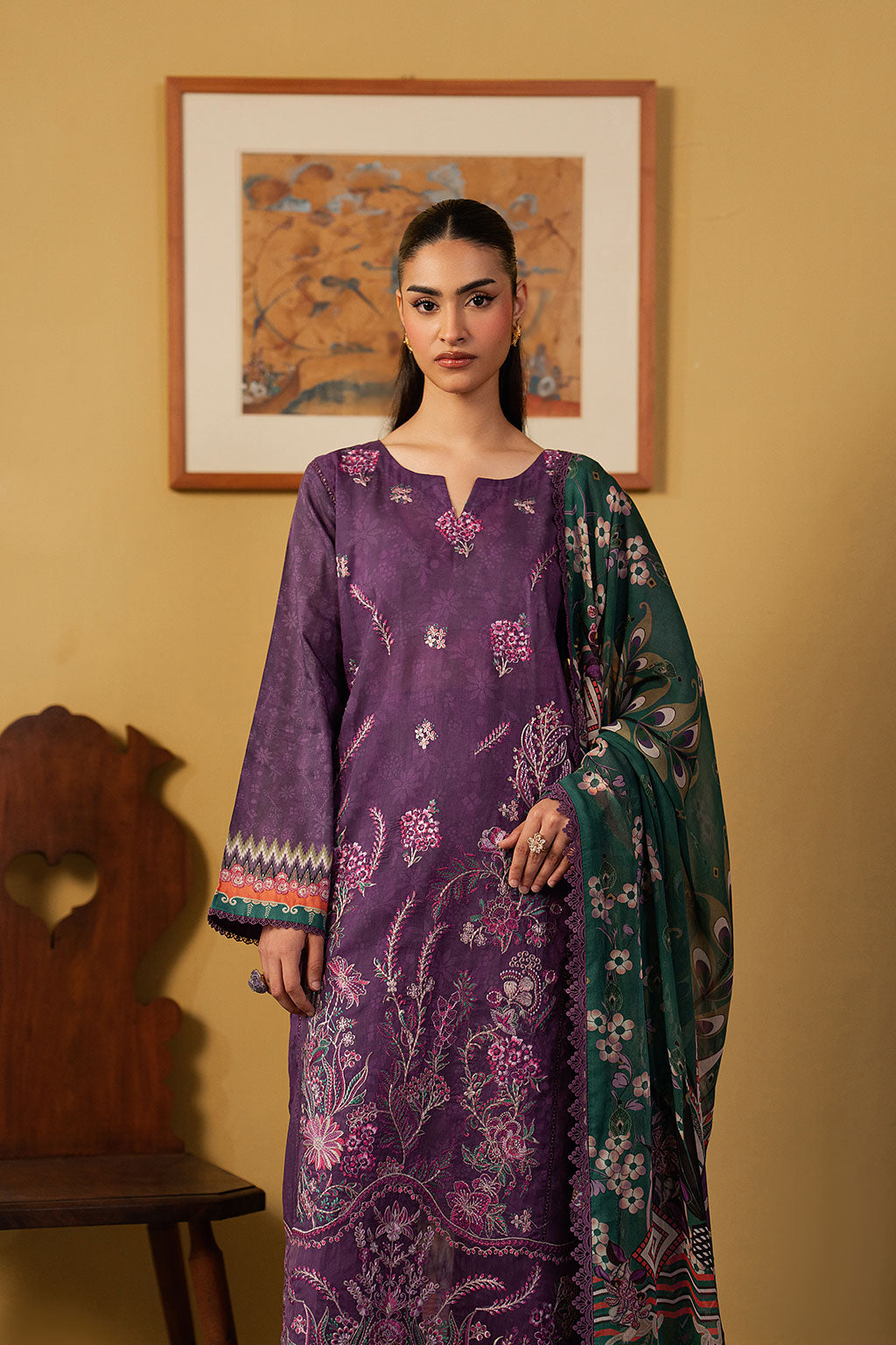 Ramsha | Mashal Luxury Lawn | L-1605