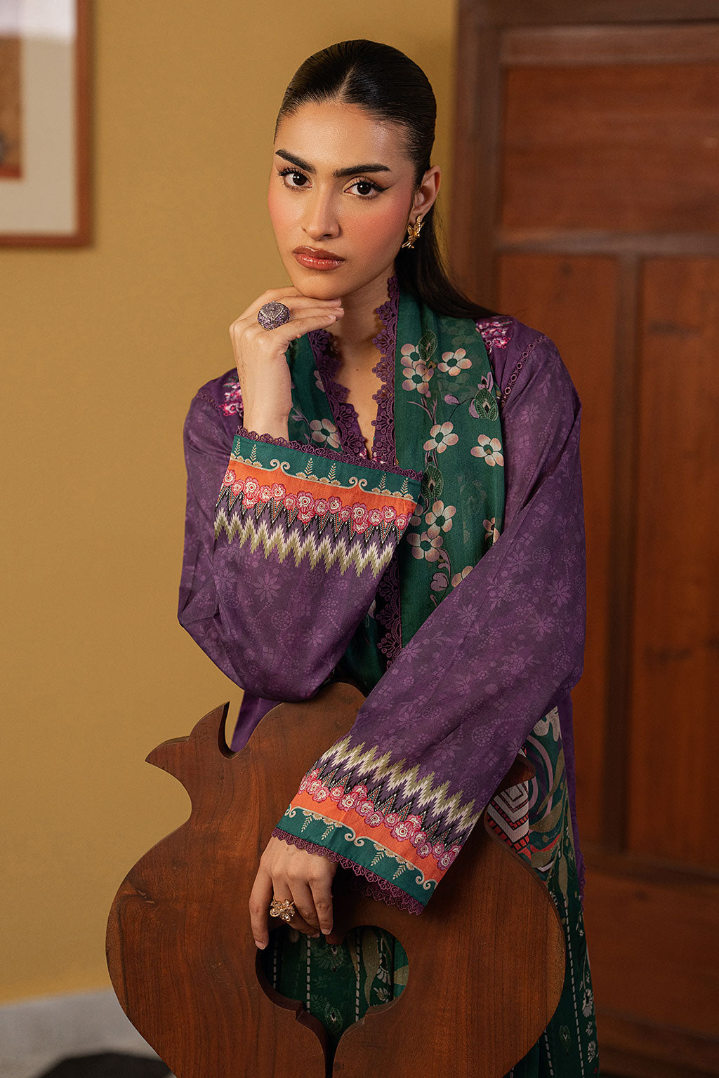Ramsha | Mashal Luxury Lawn | L-1605