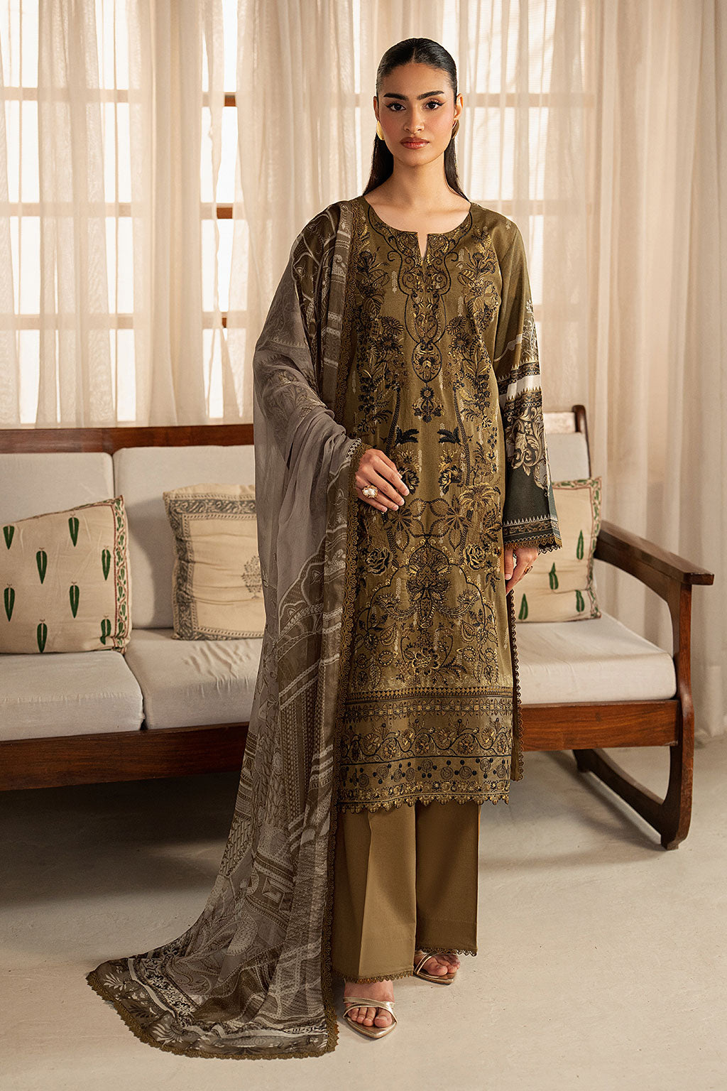 Ramsha | Mashal Luxury Lawn | L-1612
