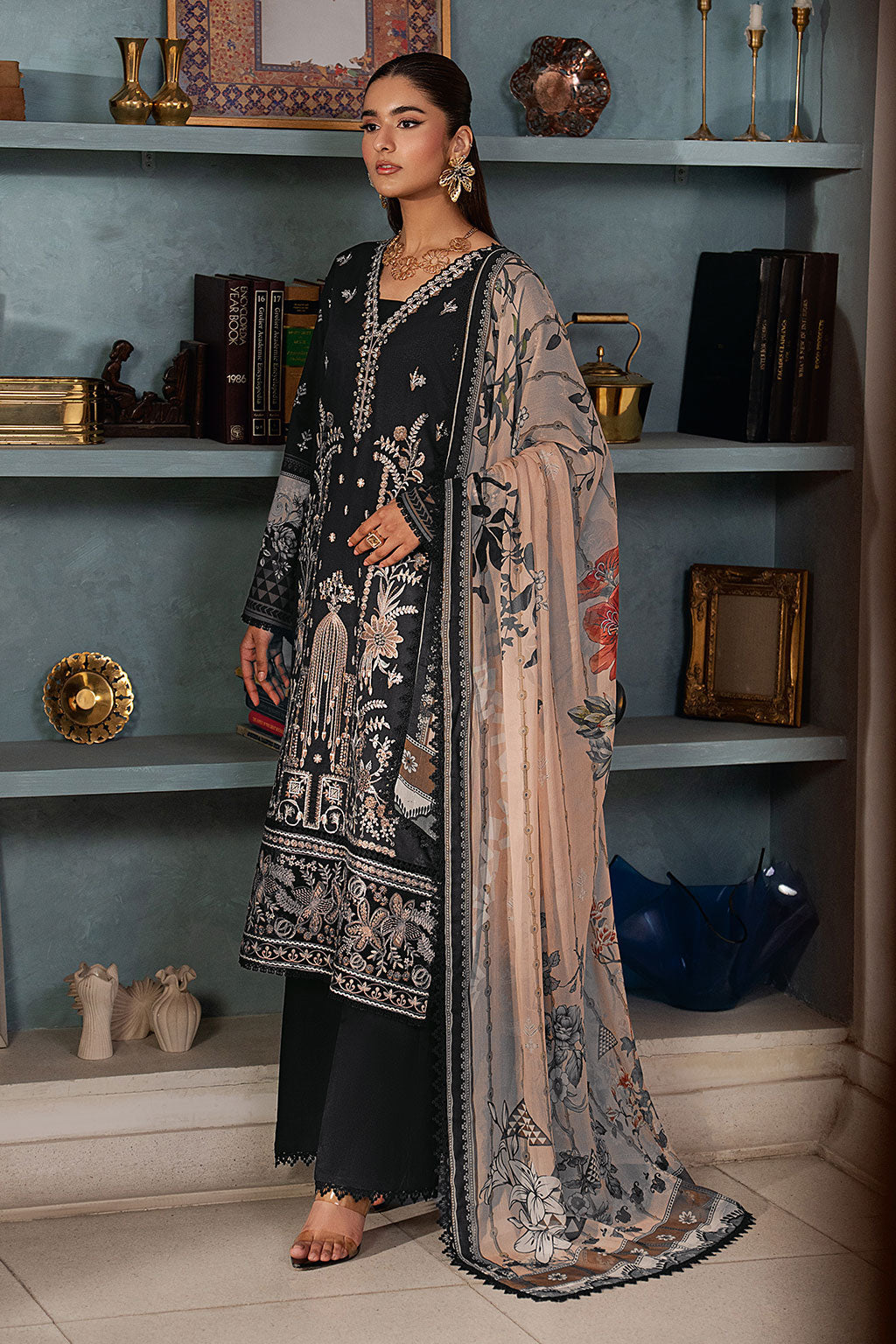 Ramsha | Mashal Luxury Lawn | L-1608